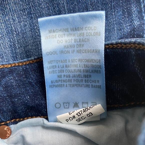 Joe’s Jeans Esther Rolled Skinny Mid Rise Jeans - Picture 7 of 11